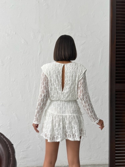 Rochie scurta din dantela - Img 2