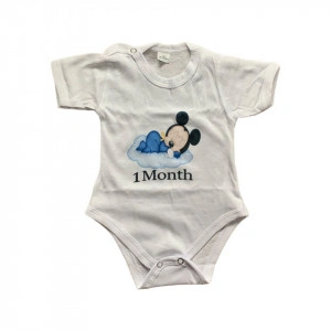 Set body bebe Disney, 12 piese, 1-12 luni, baieti, maneca scurta - Img 3