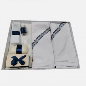Trusou pentru botez, 7 piese, potrivit pentru brodat sau imprimat, divese culori, en gros
