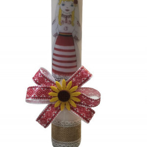 Lumanare traditionala fetita 001