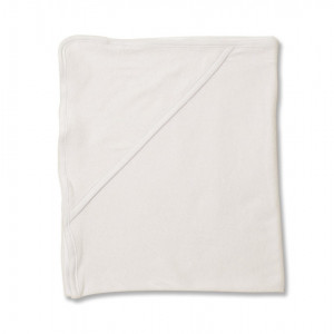 Prosop(FROTE) de baie bebe , cu gluga, alb, 80*80 cm, potrivit pentru brodat, en gros