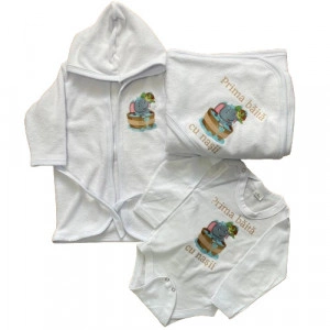 Set prima baita, Elefantul in cadita. 3 piese, en gros