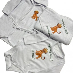 Set prima baita, Regele leu, verde, 3 piese, en gros