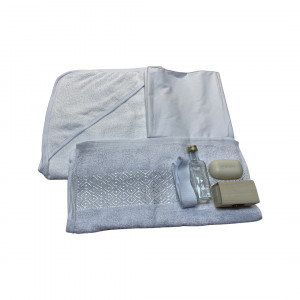 Trusou pentru botez, 7 piese, potrivit pentru brodat sau imprimat, prosop gros, en gros - Img 2