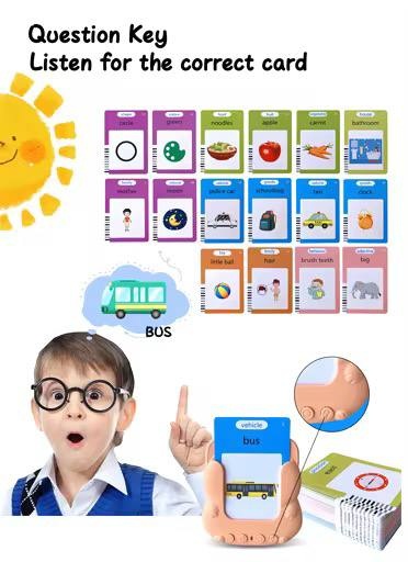 Joc interactiv cu cititor de carduri pentru copii.
