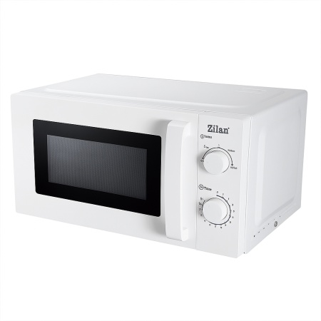 Cuptor cu microunde 20L, Zilan ZLN4667, 600W, 5 nivele de putere, timer 35 min, functie dezghetare, alb