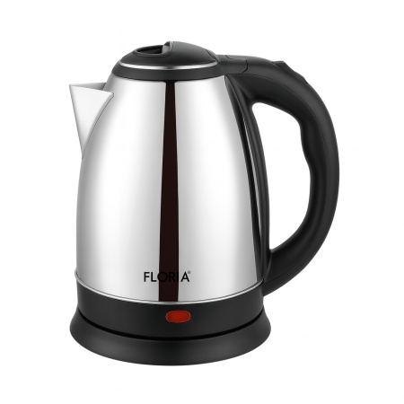 Fierbator electric din inox, Floria ZLN6159, 1800W, 1.8L, auto-oprire, baza rotativa 360°, argintiu