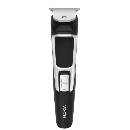 Floria ZLN8573 – Masina de tuns, 3W, autonomie 60 min, 4 gratare, negru+argintiu