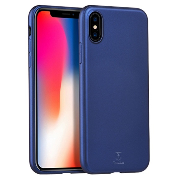 Husa Baseus - Huawei P Smart Plus, UltraSlim, Albastru