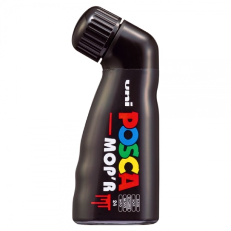 M1424 - Marker UNI Posca mop'r pcm22, varf rotund buretat, 3.0-19.0mm, negru