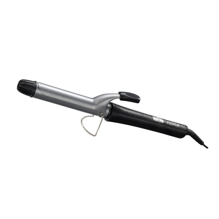Ondulator par Floria ZLN9464 cu clips, 25mm, 40W, 200°C, negru