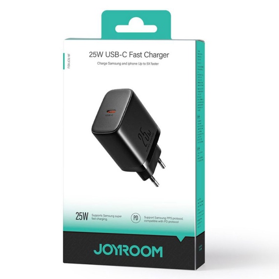 Joyroom JR-TCF11 - Incarcator Retea, 25W, 1xUSB-C, PD, Negru