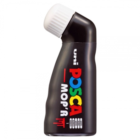 M1422 - Marker UNI Posca mop'r pcm22, varf rotund buretat, 3.0-19.0mm, alb