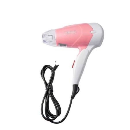 Nova NV-7355 - Uscator de par 1200W, 2 trepte temperatura, Roz