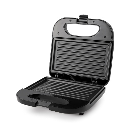 Raf R261 – Sandwich Maker si Grill 2 in 1, 850W, placi antiaderente, termostat, 22x23x24 cm, negru