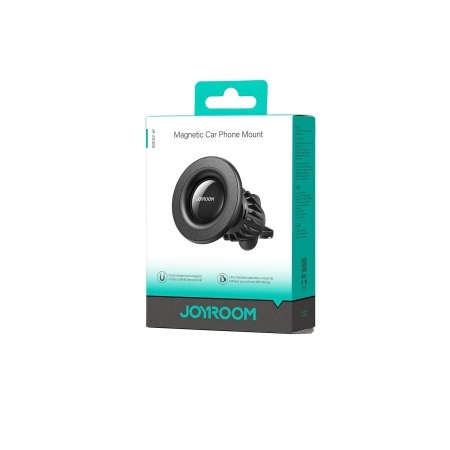 Suport auto magnetic Joyroom JR-ZS406 pentru ventilatie – Circle, PullClip, fixare stabila, negru