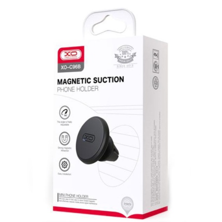 XO C98C – Suport auto magnetic pentru ventilatie MultiAngle Compact Size, negru