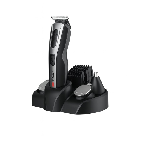 Zilan ZLN3857 – Aparat de tuns facial si corporal 5 in 1, acumulator reincarcabil, stand incarcare, negru