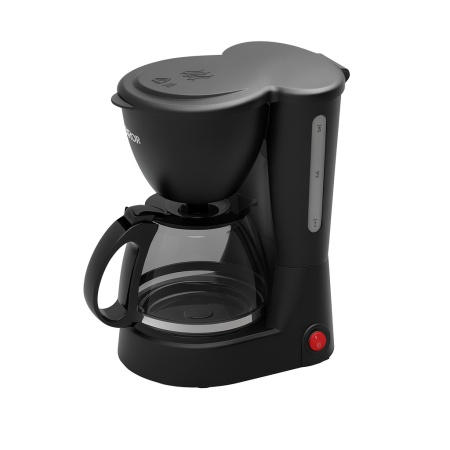 Filtru de cafea 650W, Floria ZLN7877, 600ml, mentinere la cald, anti-picurare, negru