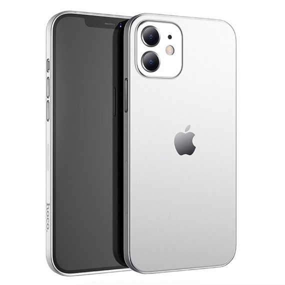 Husa Hoco - iPhone 13 Pro Max , SuperSlim, Frosted, Alb