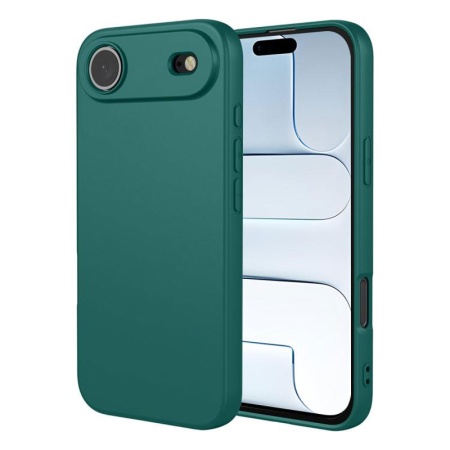Husa Maxcell pentru APPLE iPhone 17 Air – Soft MicroFiber, TPU - verde inchis