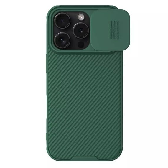 Husa Nillkin, iPhone 16 Pro Max, CamShield Pro, TPU, Verde
