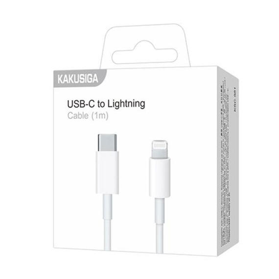 Kaku KSC-981 - Cablu Date si Incarcare, Type-C la Lightning, PD20W, QC3.0, 1m, Alb