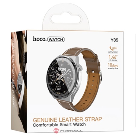 SmartWatch HOCO Y35, TFT 1.7 inch, Bluetooth 5.3, sportive, BLISTER, SILVER