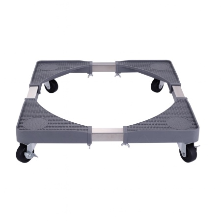 Suport reglabil ZILAN, roti blocare, 65cm, 300kg, ZLN1642, gri