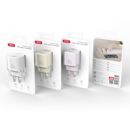 XO L148 – Incarcator retea 18W 1xUSB-C 5V 3A, alb