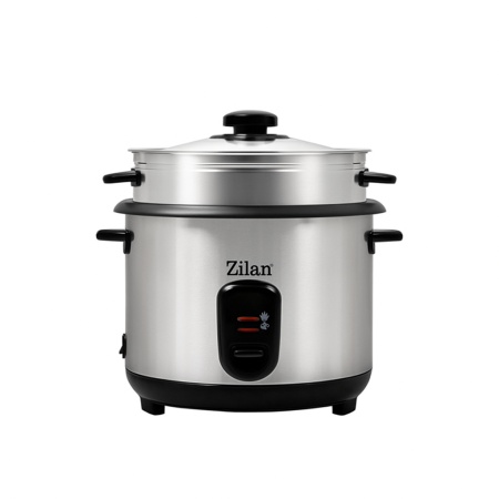 Zilan ZLN9570 – Aparat de gatit 2 în 1 pentru orez și abur, 1.5L, 500W, inox