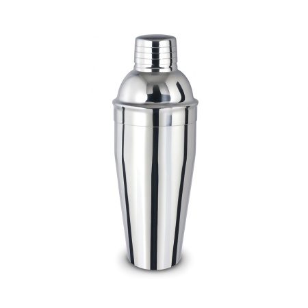 Cocktail shaker Floria, otel inoxidabil, capacitate 0.5L, ZLN2546, argintiu