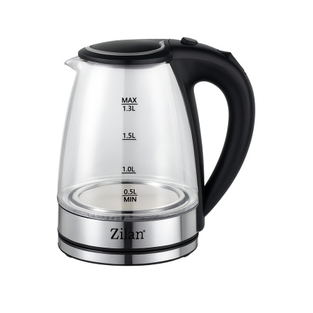 Fierbator electric Zilan ZLN8115 – 1800W, 1.8L, sticla transparenta, oprire automata, protectie anti-uscare