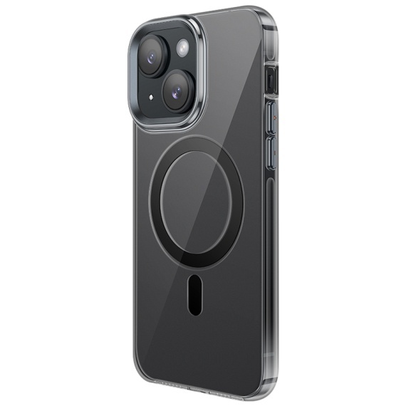 Husa Hoco AS3 - iPhone 15 Plus, MagSafe, Antidrop, Gri