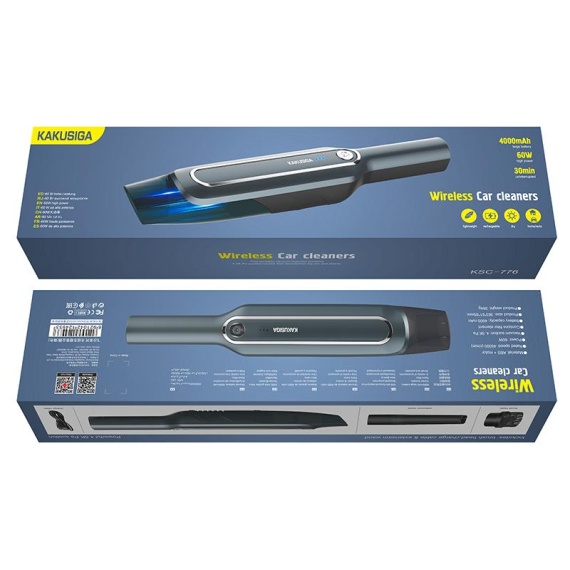 Kaku KSC-776 - Aspirator auto, 60W, 45000 (r/min) - Suction 4500mbar, Negru