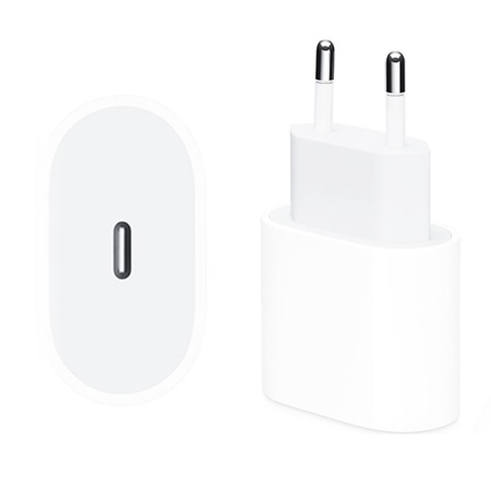 OEM MHJE3X – Incarcator retea 1xType-C 20W Fast Charging, alb