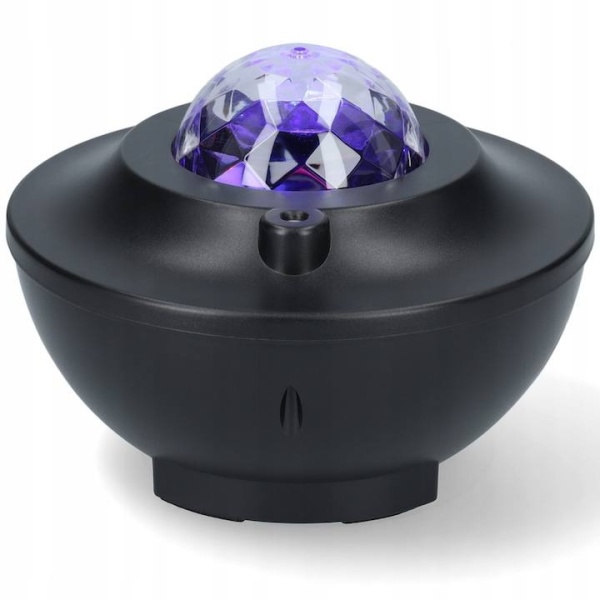 Proiector LED Galaxy, 7 moduri de veghe, Negru