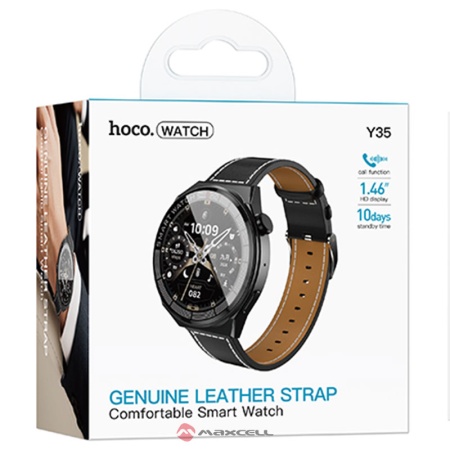 SmartWatch HOCO Y35, TFT 1.7 inch, Bluetooth 5.3, sportive, BLISTER, BLACK