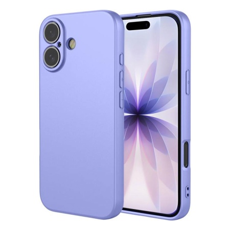 Husa Maxcell pentru APPLE iPhone 17 – Soft MicroFiber, TPU - lila pastel