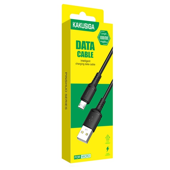 Kaku KSC-419 - Cablu Date si Incarcare, USB-A-A la MicroUSB-A, 18W, 2.4A, 1m, Negru
