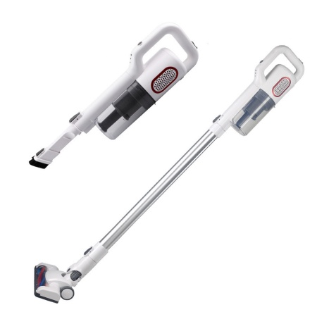 Raf R8669 – Aspirator reincarcabil 2 in 1, vertical si de mana, 22.2V, filtru HEPA, alb