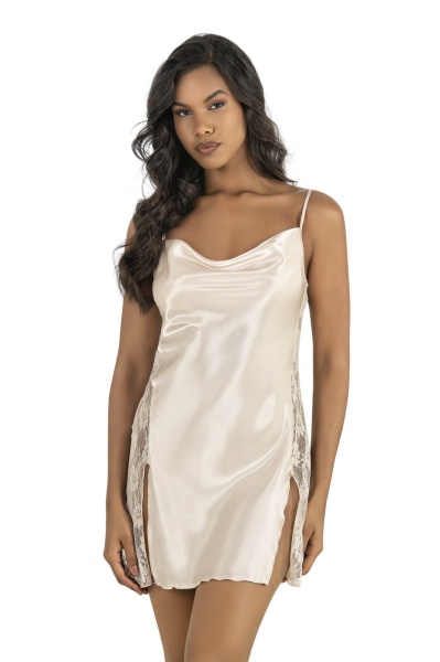 Rochie de noapte Aurora Luxe Divine, Bej deschis