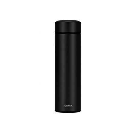 Termos digital FLORIA, 500ml, inox SUS304, afisaj temperatura, mentine 24h rece / 18h cald, ZLN0804, negru