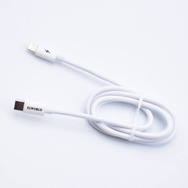 Cablu date USB-C to iOS IPhone, Smartix, Perfomant pentru încărcare rapida, Alb