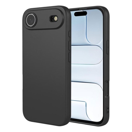 Husa Maxcell pentru APPLE iPhone 17 Air – Soft MicroFiber, TPU - negru intens