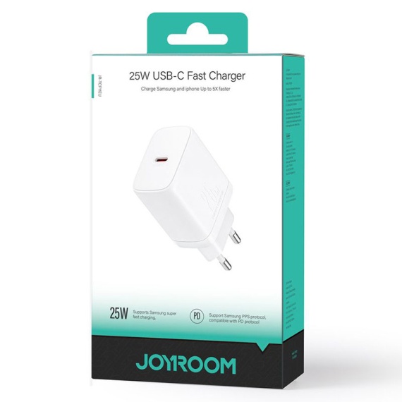 Joyroom JR-TCF11 - Incarcator Retea, 25W, 1xUSB-C, PD, Alb