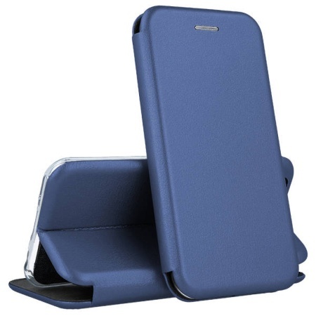 Maxcell – Husa flip magnetica pentru Samsung Galaxy S25 Edge, albastru