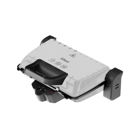 Sandwich-maker si Grill 1600W, Zilan ZLN4021, placi antiaderente, termostat reglabil, inox