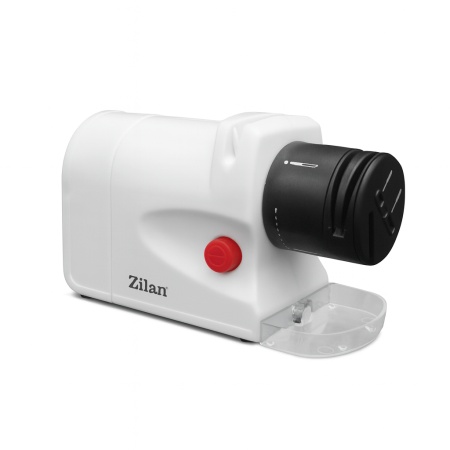 Ascutitor de cutite electric Zilan ZLN2175,15W cu doua nivele, alb