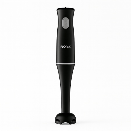 Blender vertical 200W, Floria ZLN7982, o viteza, lame inox, negru